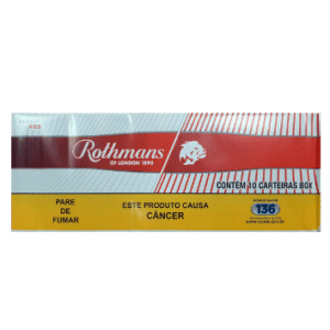 ROTHMANS RED BOX PCT C/10 CARTEIRA